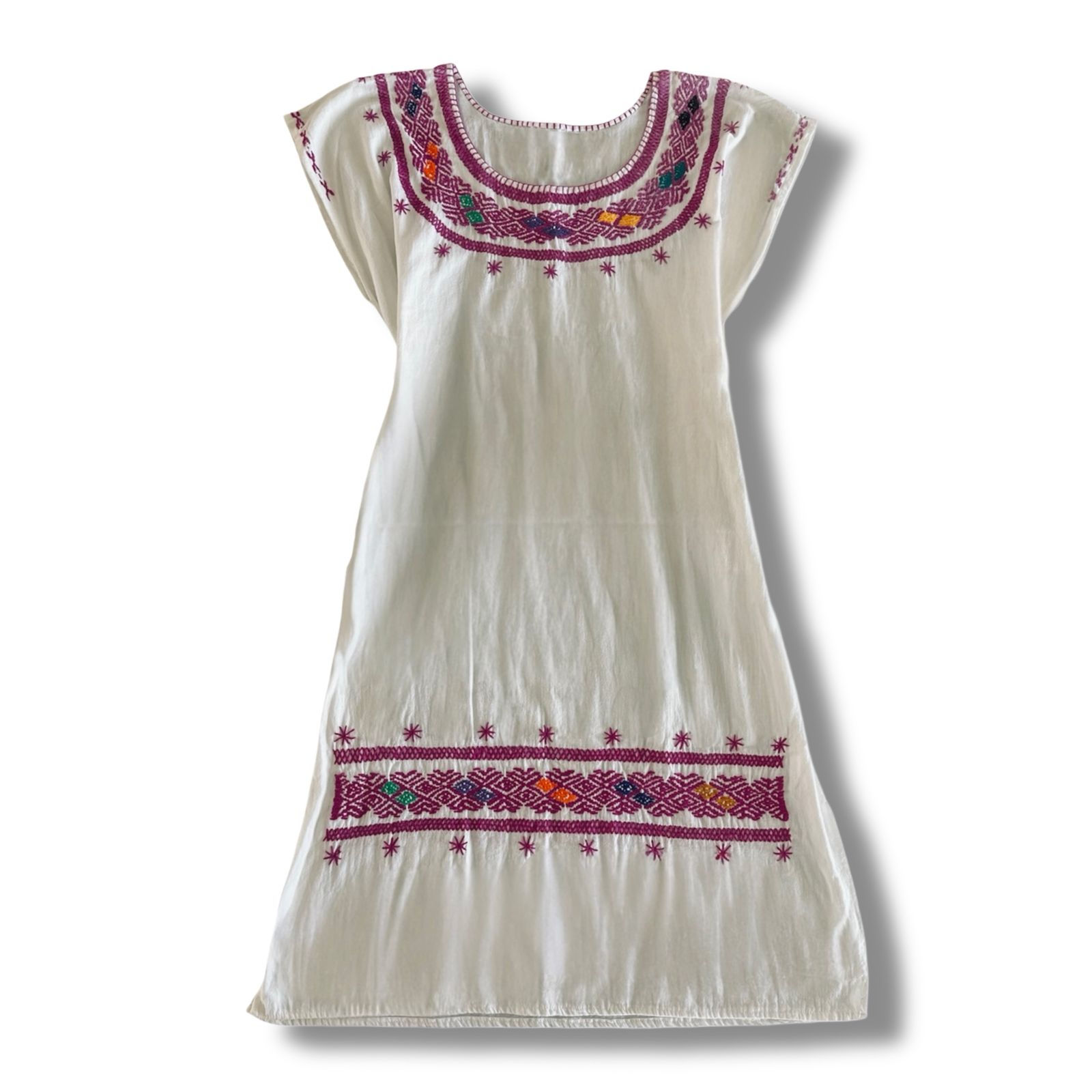 Huipil Dress Alma Blanca