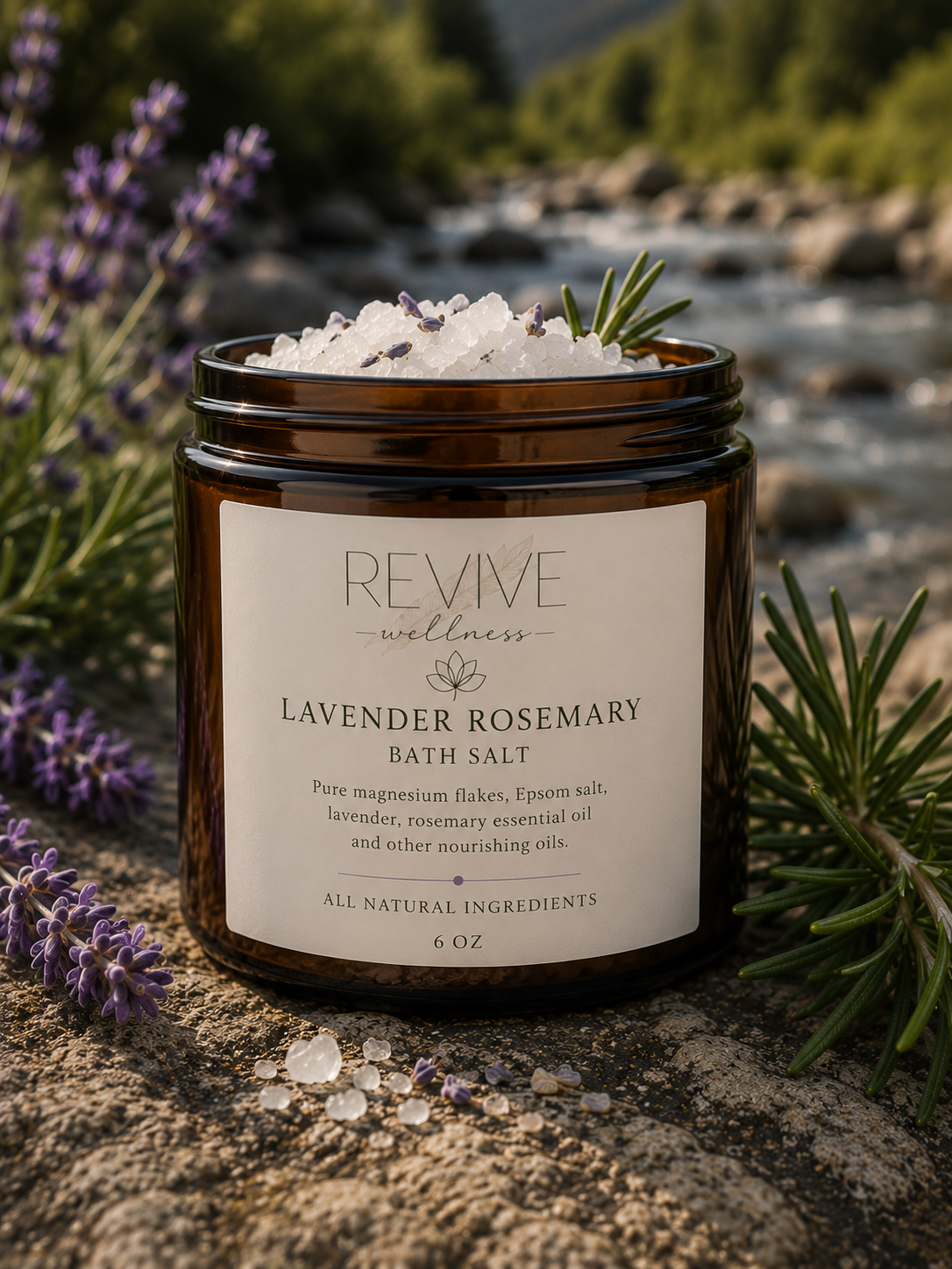 Lavender Rosemary Bath