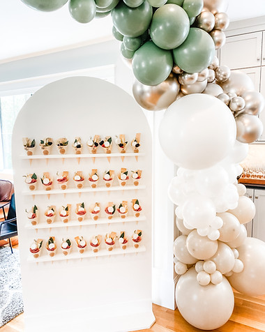 Olive &Fig Charcuterie Cone Wall