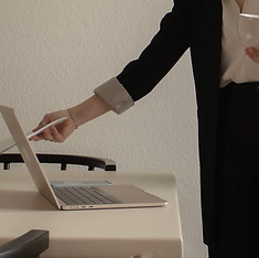 Petalwood Collective founder in studio setting