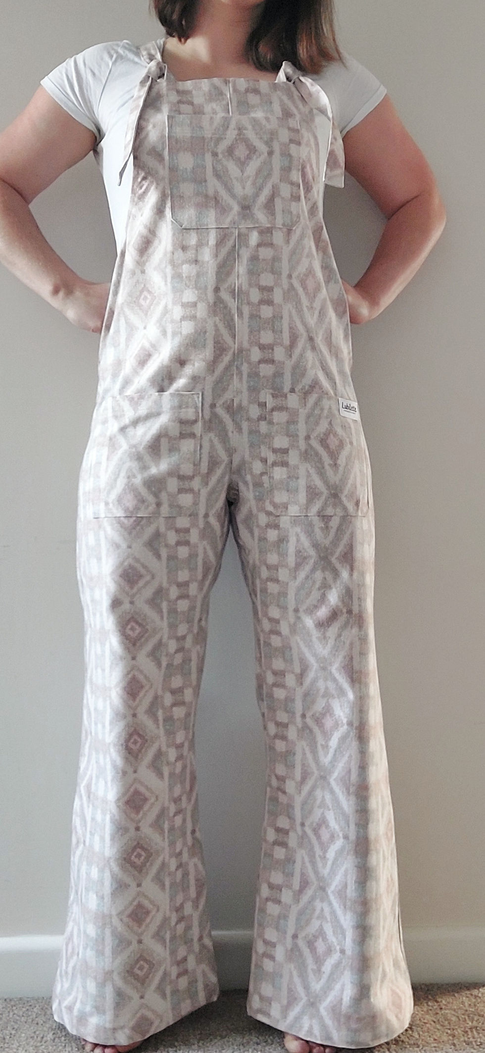 Thumbnail: Rita Dungarees | RETRO. Upcycled, repurposed curtains