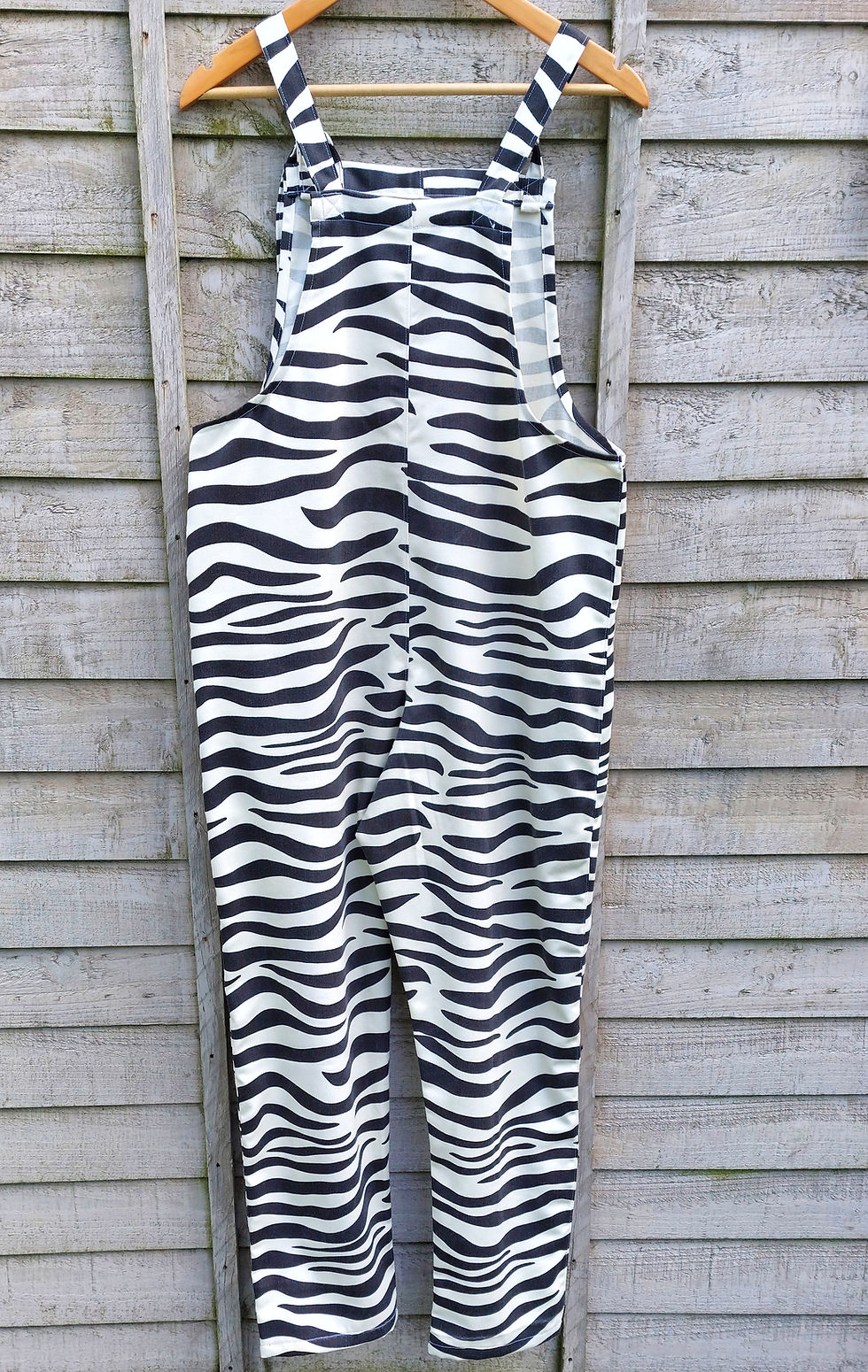Thumbnail: Rita Dungarees | ZEBRA. Upcycled, repurposed curtains