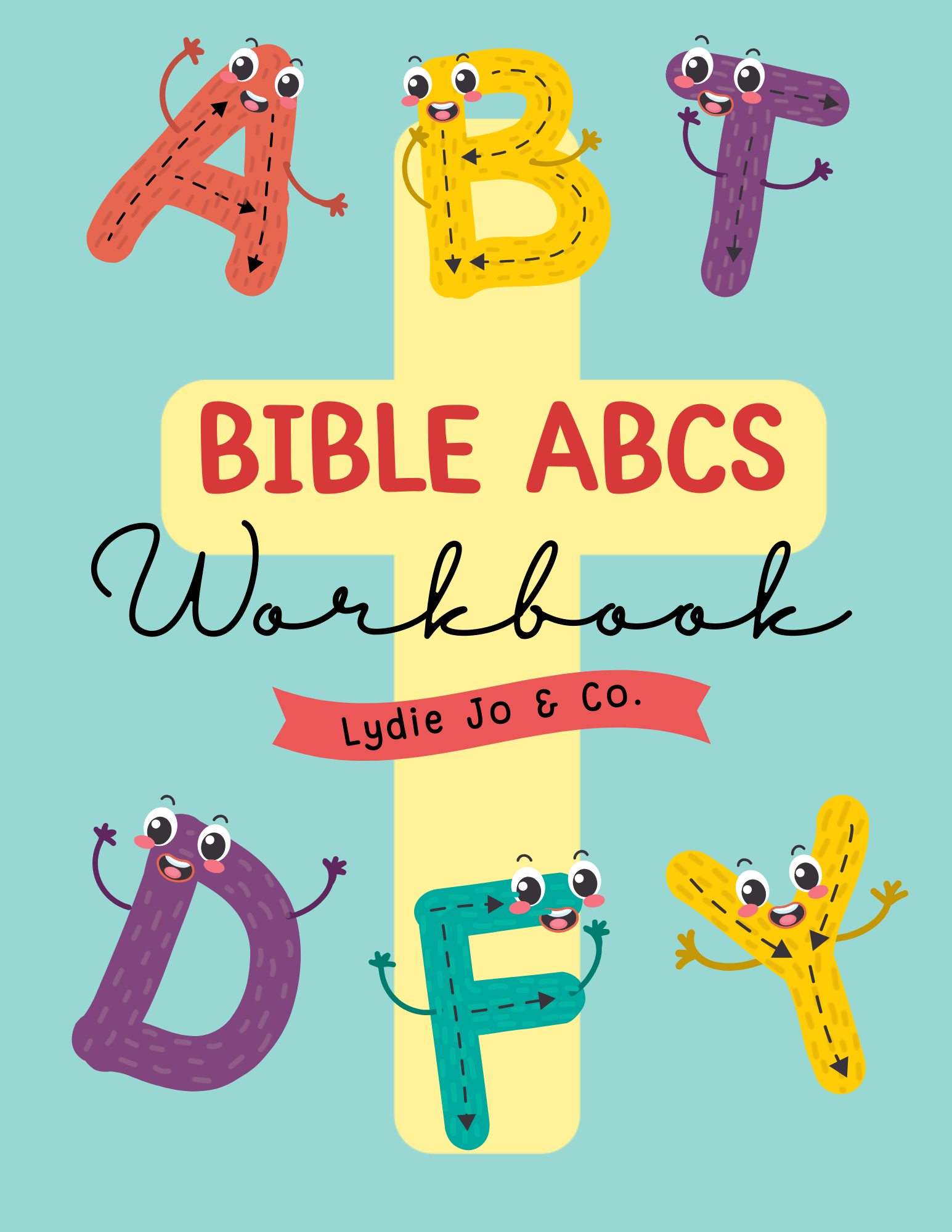Digital PDF Bible ABCs Toddler Workbook SINGLE USE*
