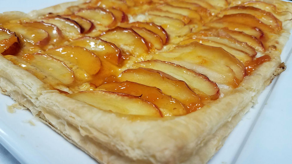 European apple tart