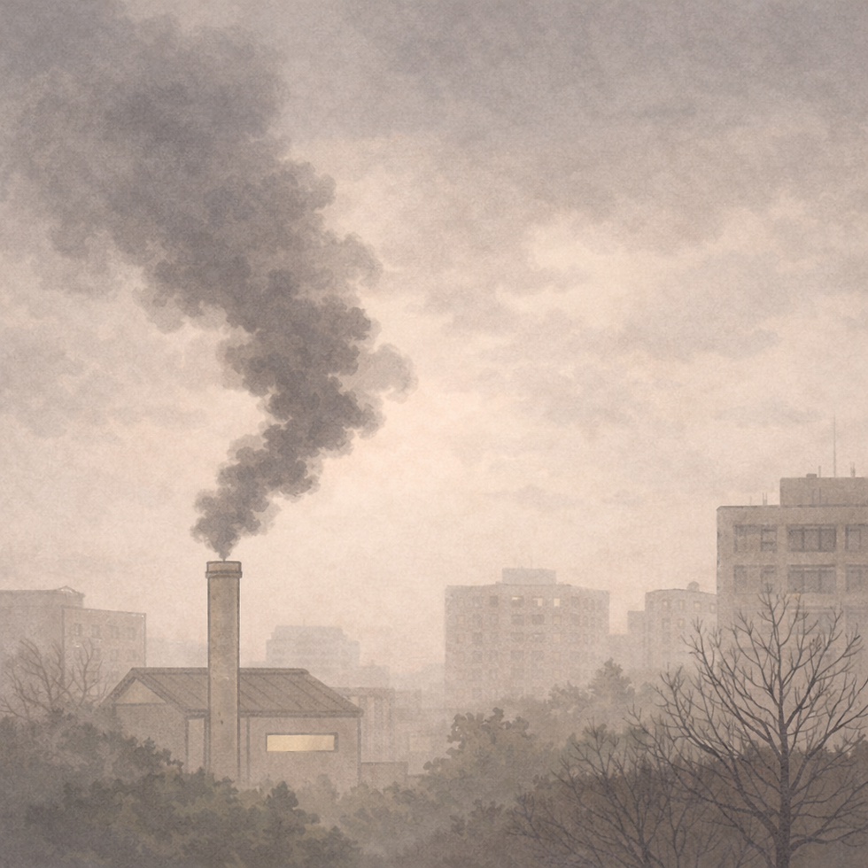 contaminación por gases generados a través de la incineración en crematorios