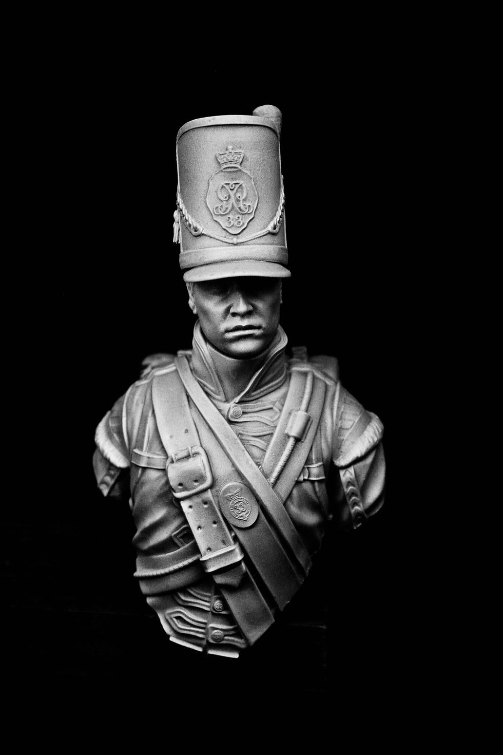 1/6 bust, 33rd Regt Drummer, The Dukes 1815