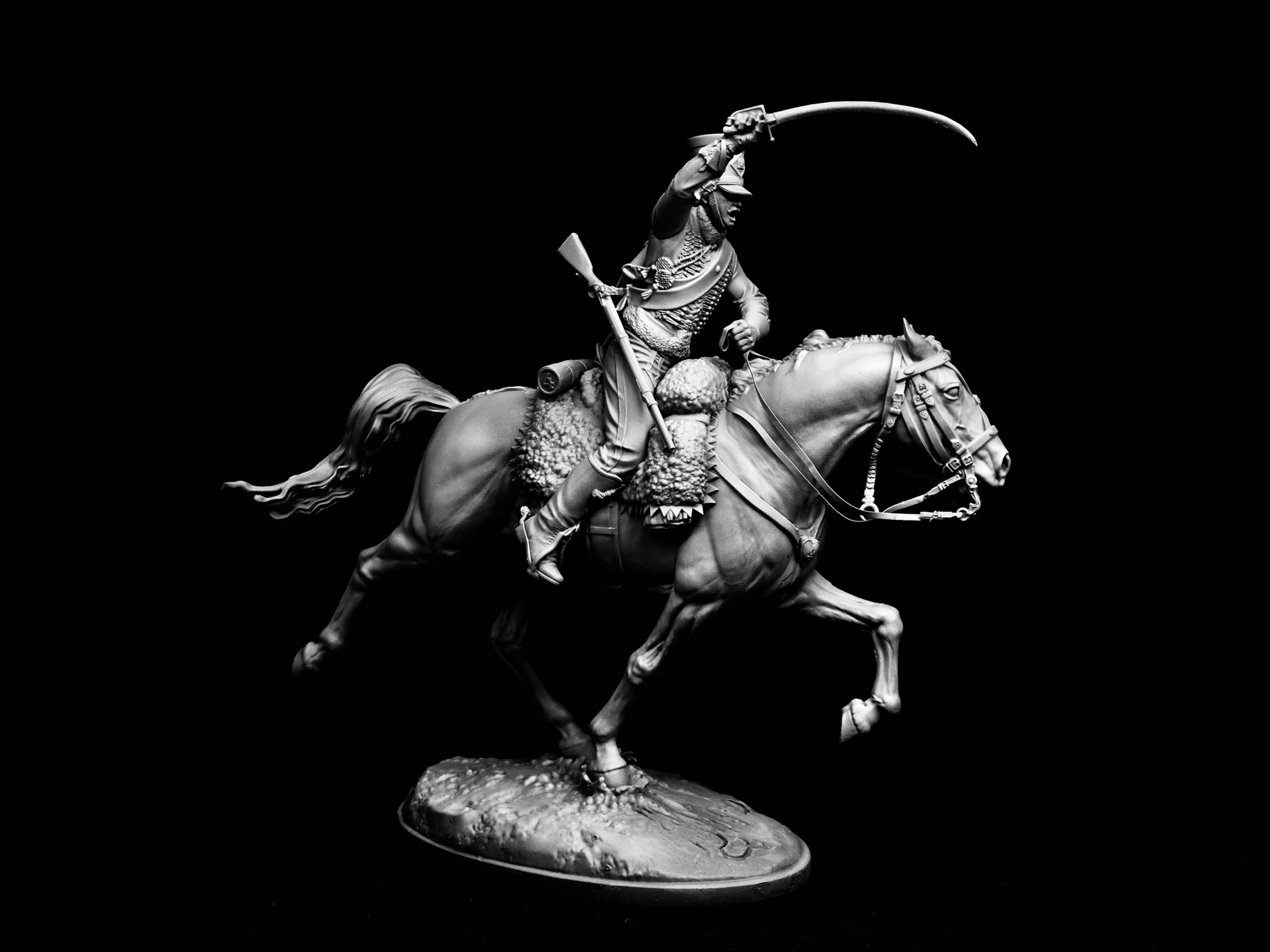 120mm Trooper, 4th Hussars, 1807