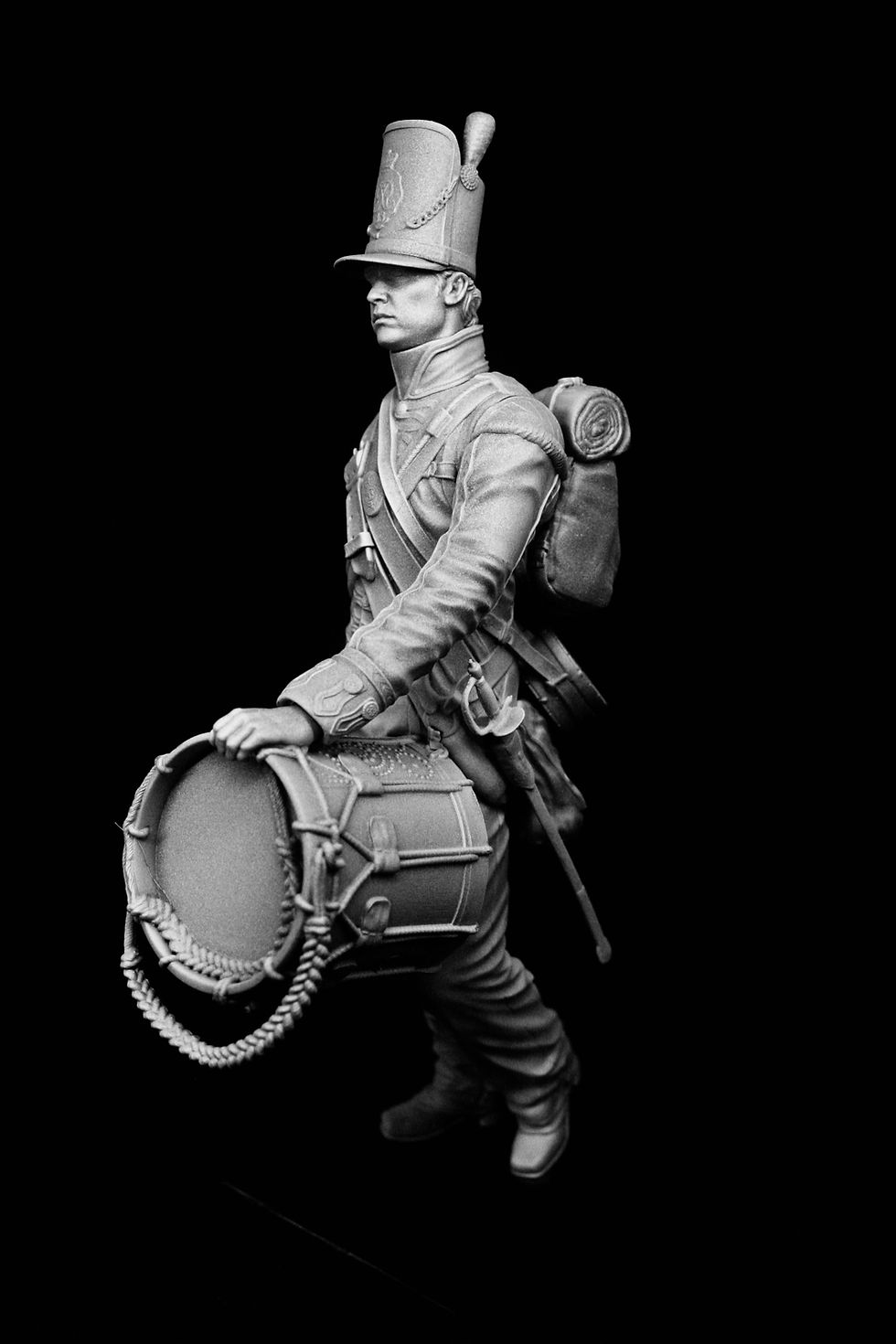 Thumbnail: 200mm 33rd Regt, Drummer, The Dukes, Waterloo