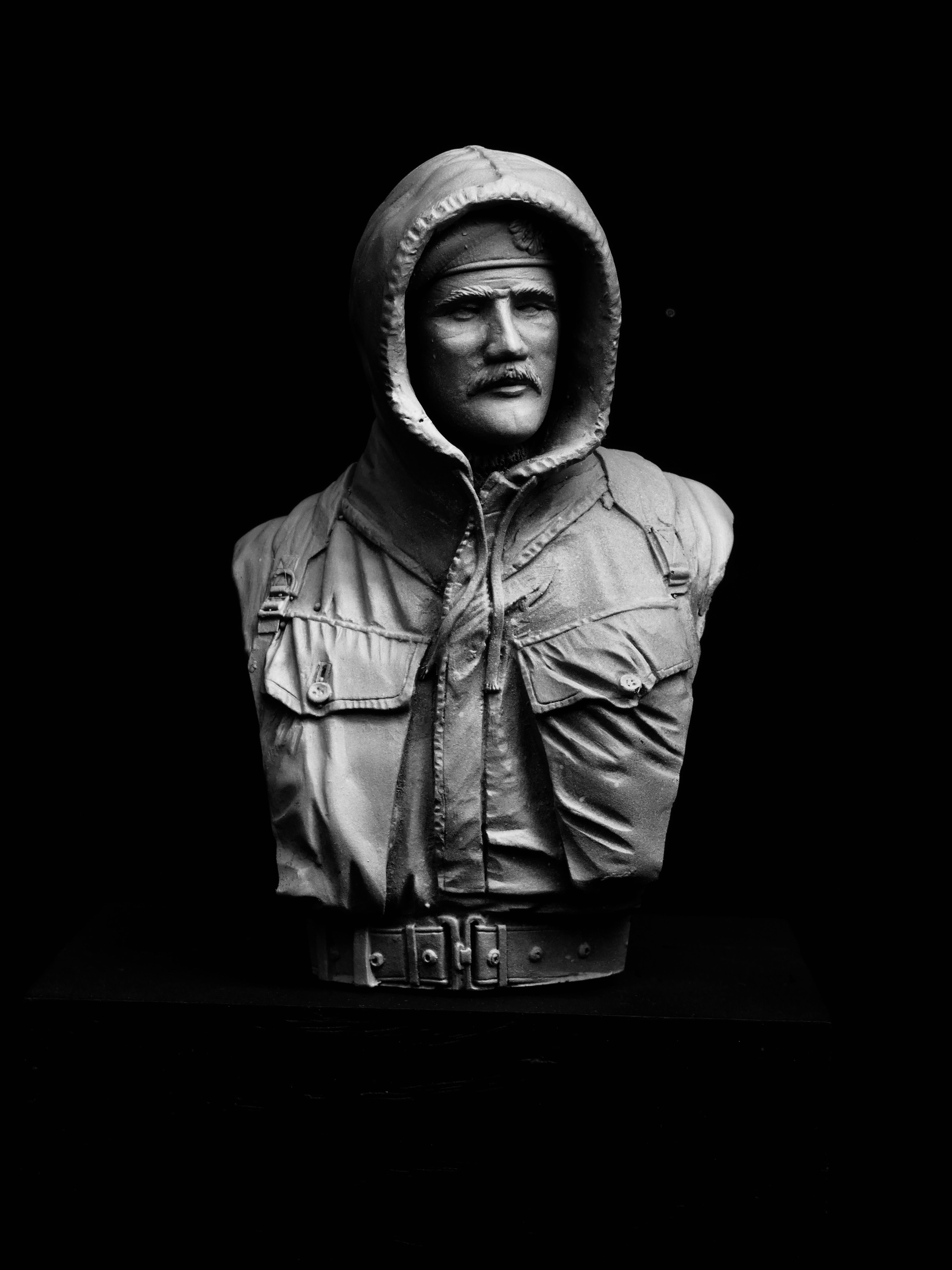 1/9 bust, Scots Guards, Falklands 1982