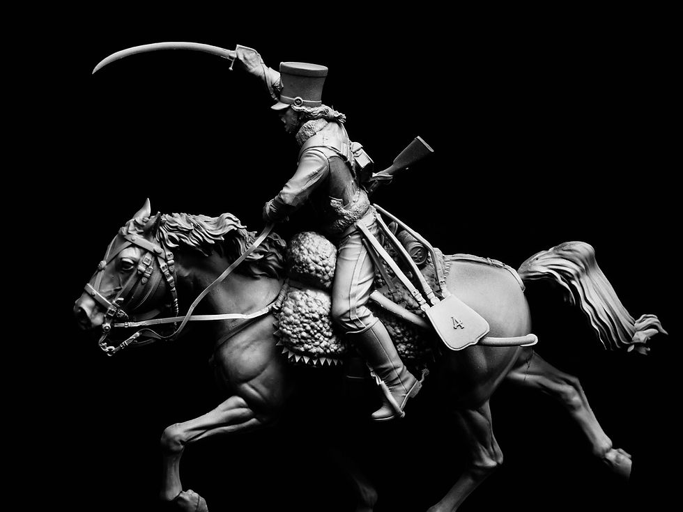 Thumbnail: 120mm Trooper, 4th Hussars, 1807
