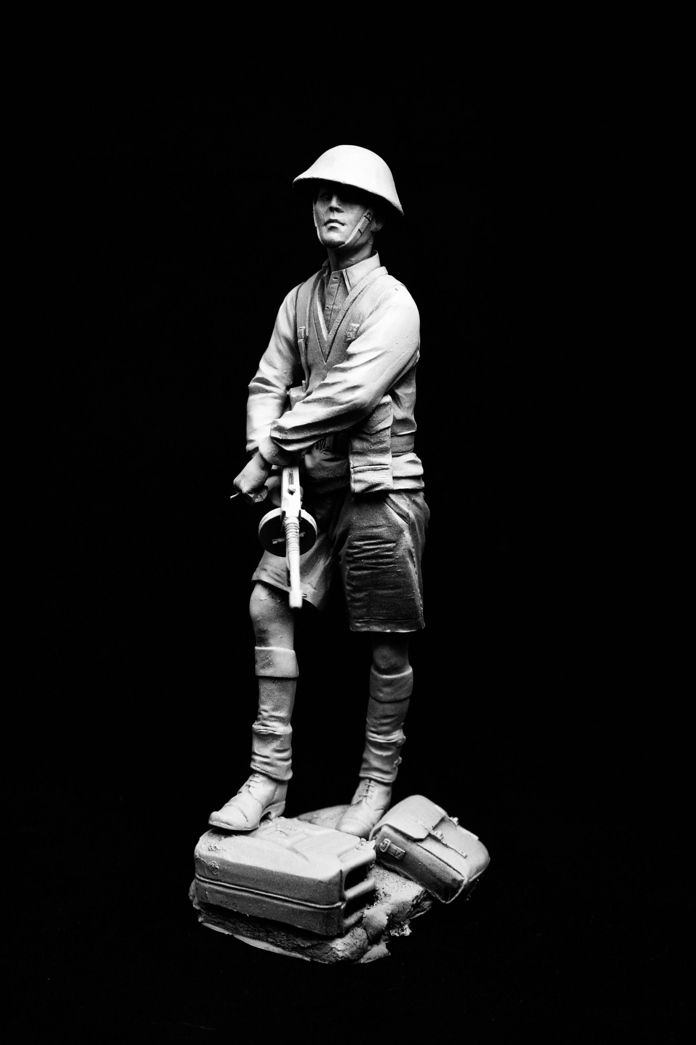 120mm WWII Desert Rat, British 8th Army, North Africa