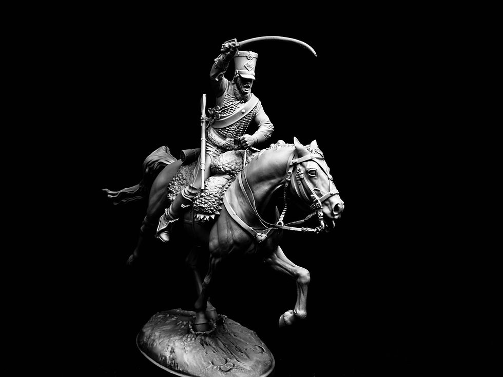 Thumbnail: 120mm Trooper, 4th Hussars, 1807