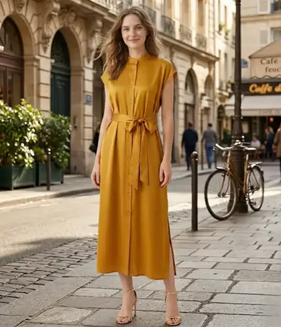 custom dresses by Eugene in the Rittenhouse Square, Philadelphia, from European Fabrics.
