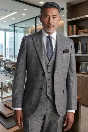 Custom suits in Rittenhouse Square, Philadelphia by Eugene from European fabrics.