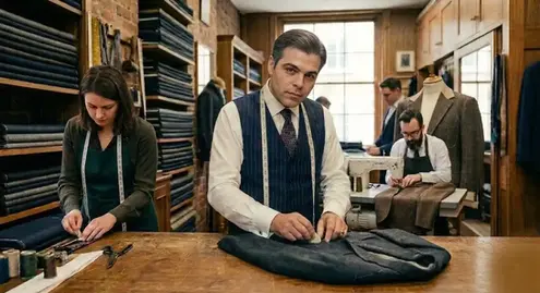 Nareek custom store in Rittenhouse Square Philadelphia. Personal Fitting.