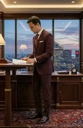 Tailor made suits in Rittenhouse Square, Philadelphia by Eugene from European fabrics.