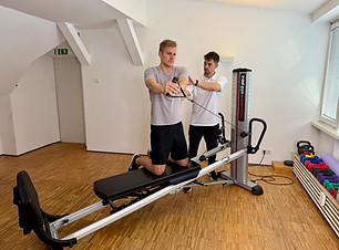Sporttherapie schräge Bauchmuskulatur Berlin Zehlendorf