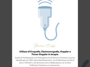 Utilizzo di Ecografia, Elastosonografia, Doppler e Power-Doppler in terapia