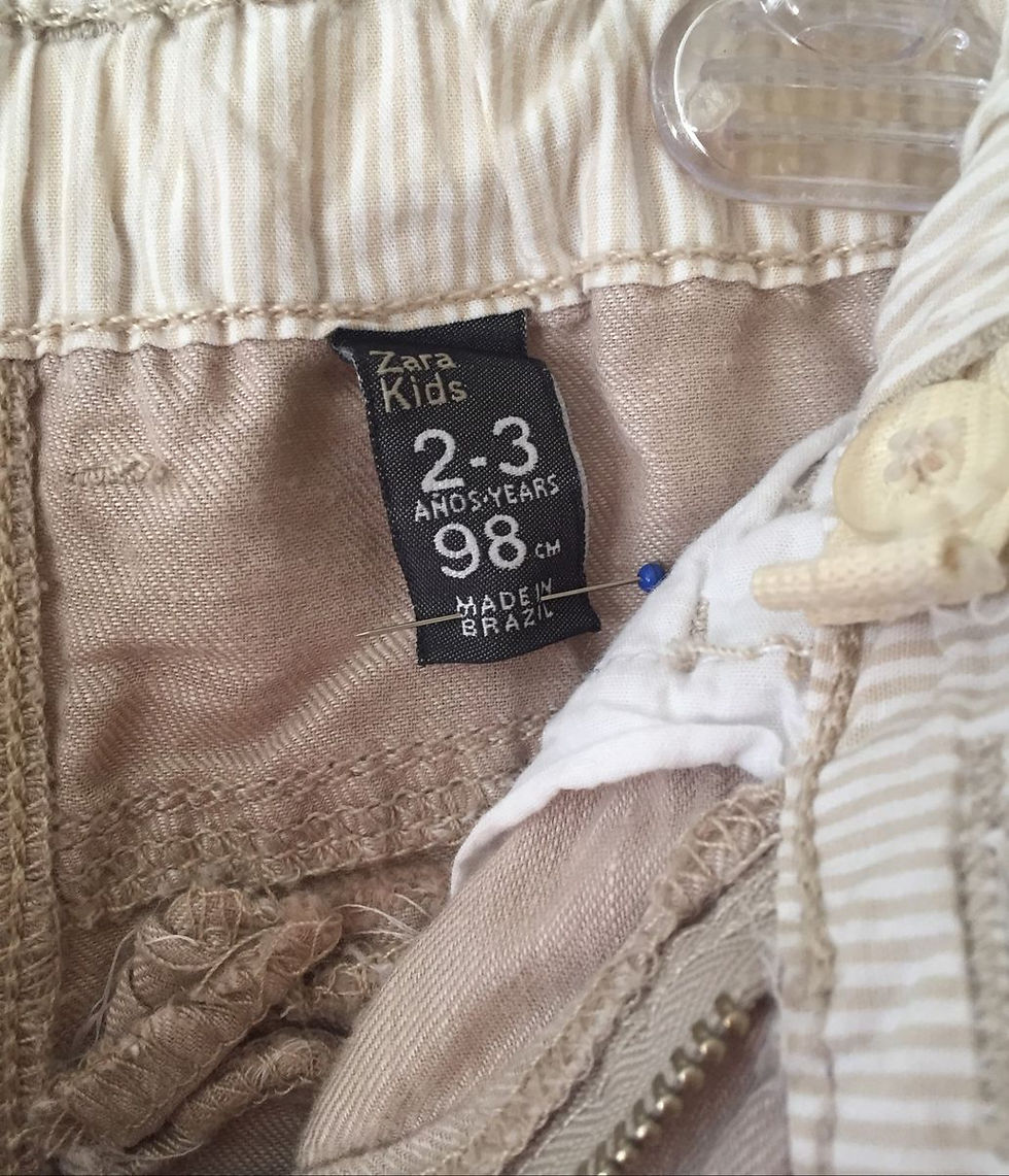 Miniatura: Bermuda Zara Kids