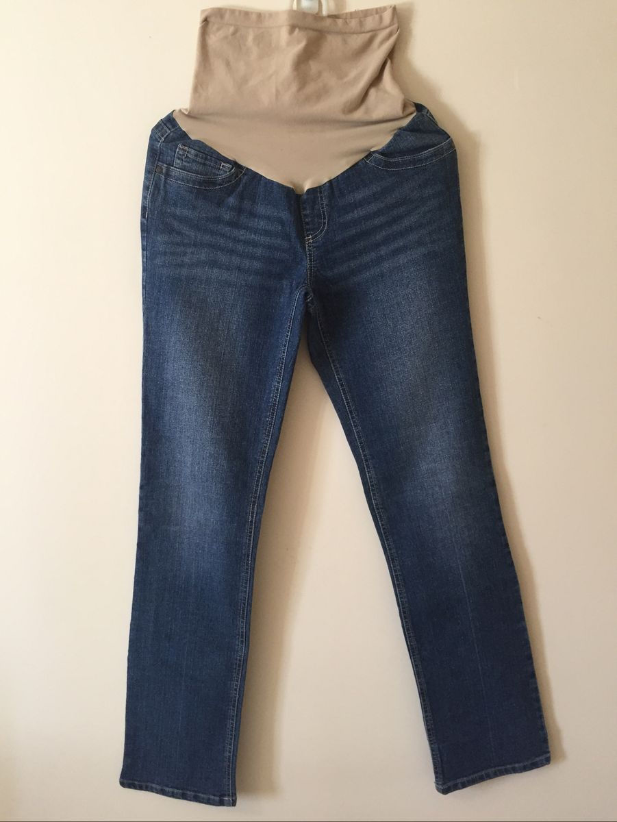 Calça jeans gestante