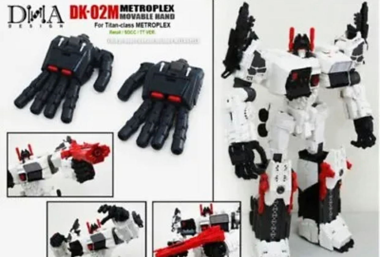 New Transformation Toy DNA Design DK-02M Upgrade Kits In Stock