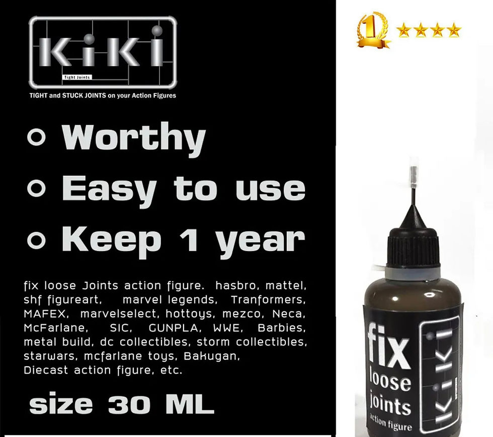 Thumbnail: KiKi  fix loose joints Tranformers super robot action figure 