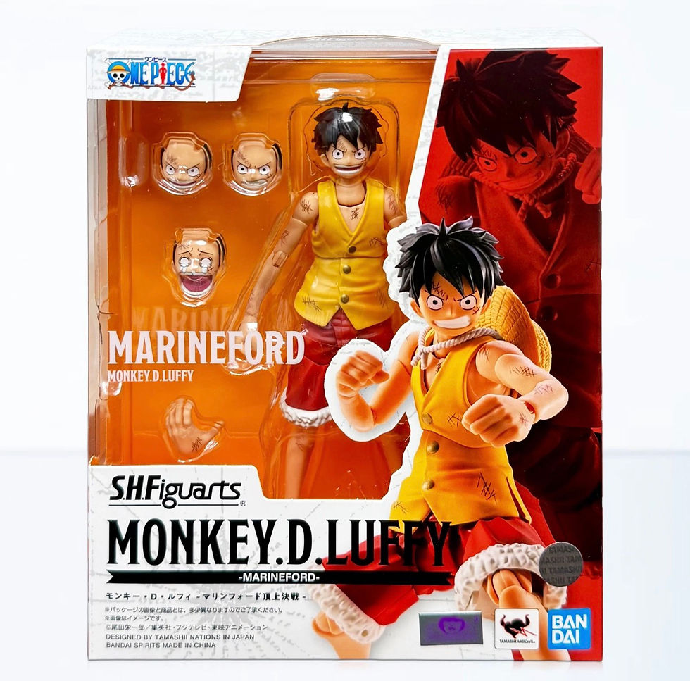 Thumbnail: Bandai S.H.Figuarts One Piece Monkey D. Luffy (Summit War of Marineford) Figure