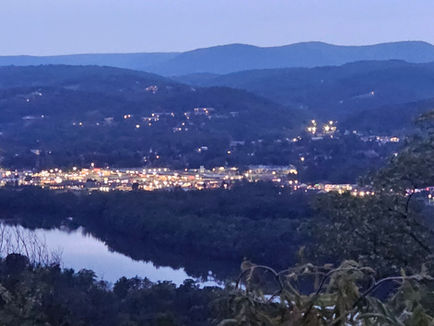A scenic overview of Williamsport, PA.