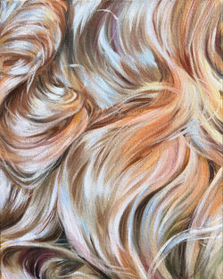 Touch Me!, 2024, 9" x 12," oil on canvas