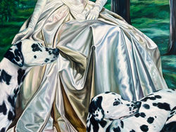 Untitled, 54" x 40," oil on canvas, 2026