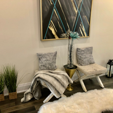 Classy sitting area