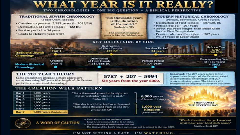 What year is it really?