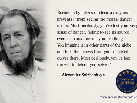Speaking for freedom