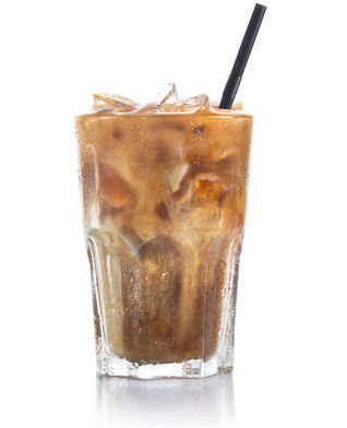 Studio shot of Butlers Chocolates iced coffee for product photography in Ireland