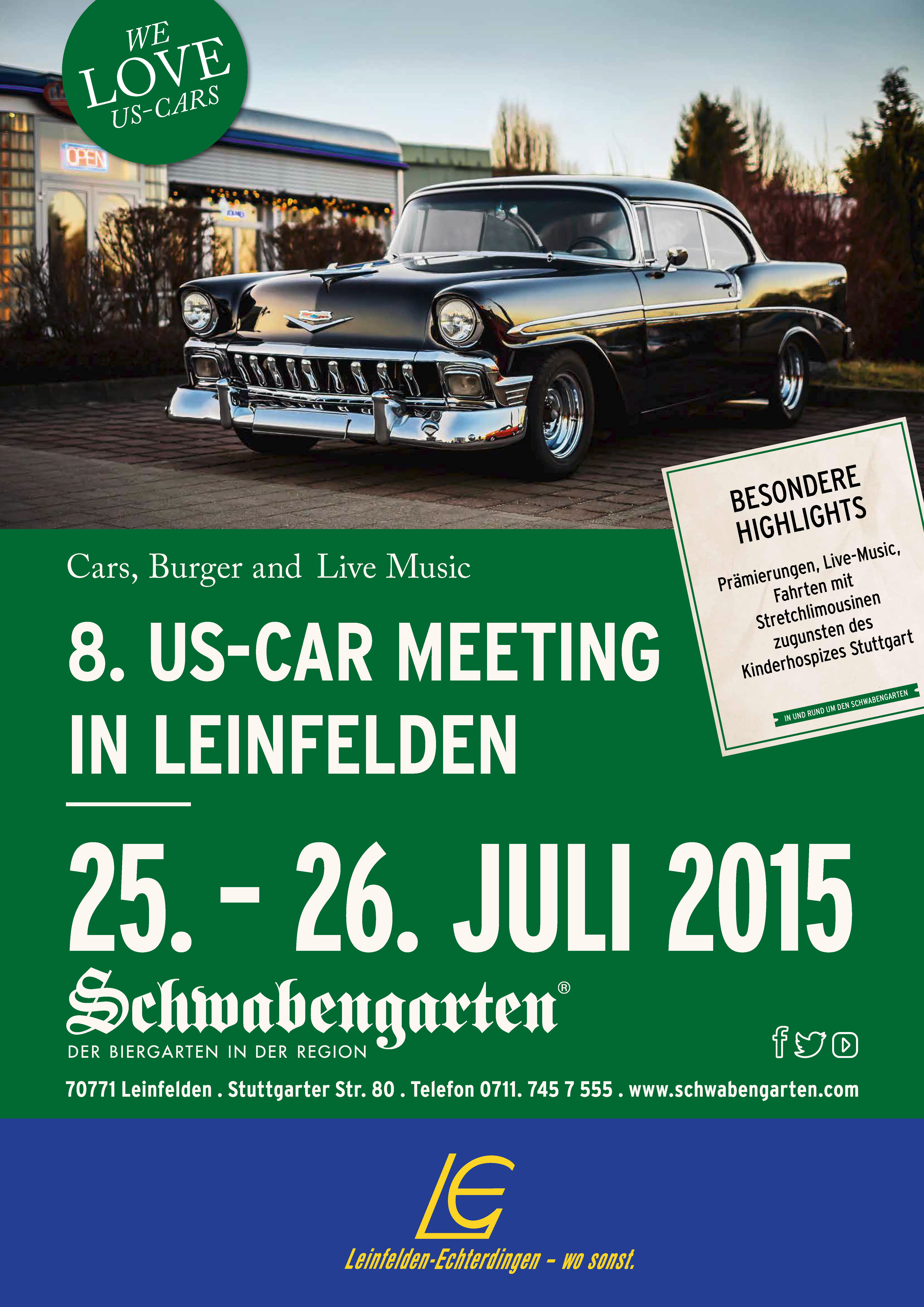 US-Car Meeting Schwabengarten 2015