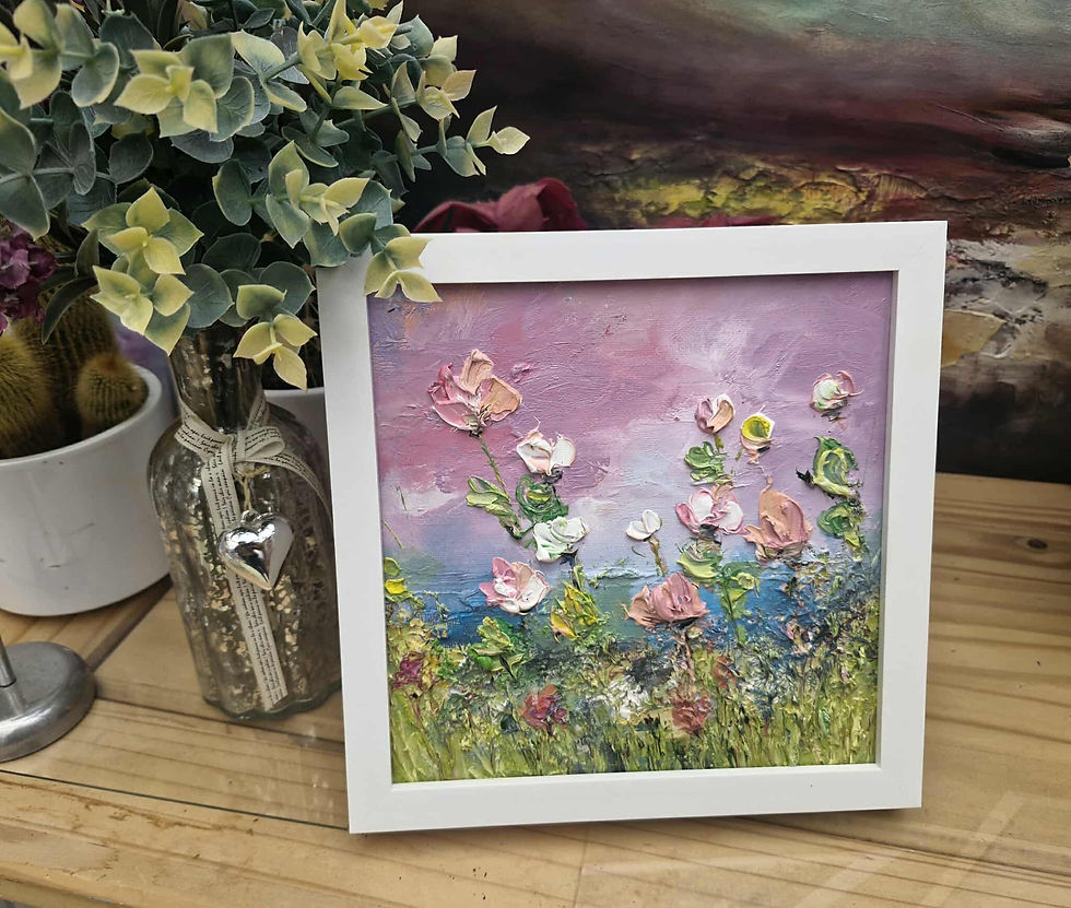 Thumbnail: Pink flower garden