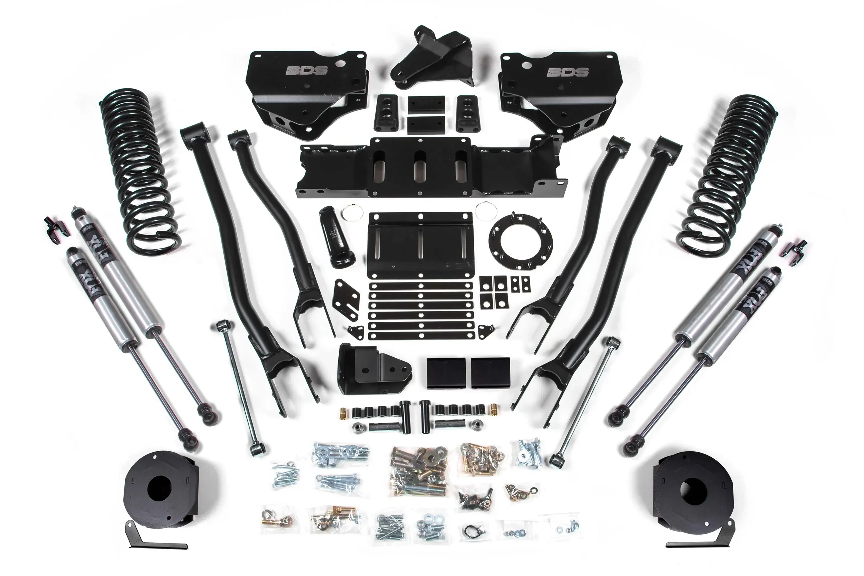 BDS 6 Inch Lift Kit W/ 4-Link | Ram 2500 W/ Rear Air Ride (19-24) 4WD | Diesel