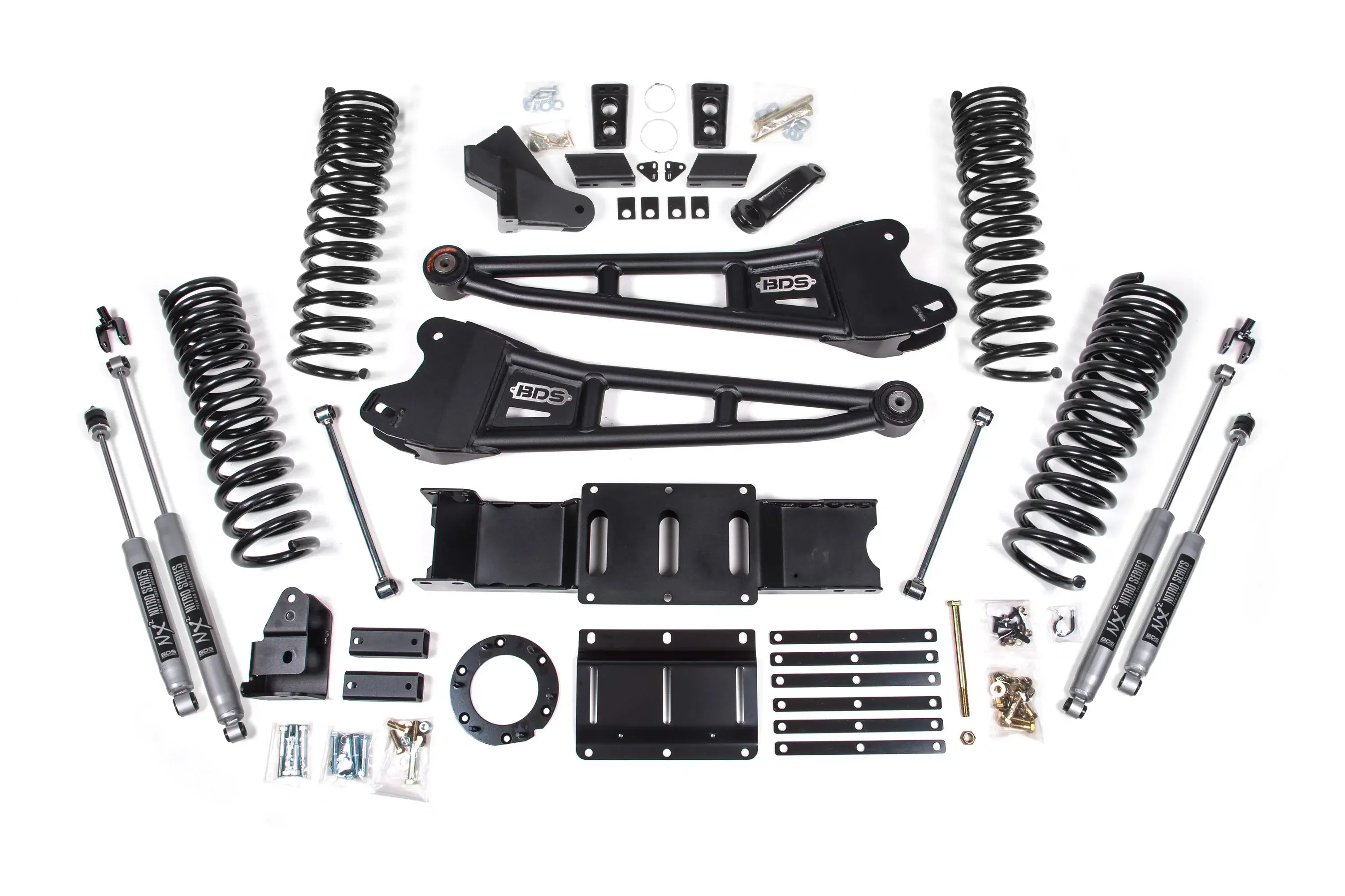 BDS 6 Inch Lift Kit W/ Radius Arm | Ram 2500 (19-24) 4WD | Diesel Nitro Shocks