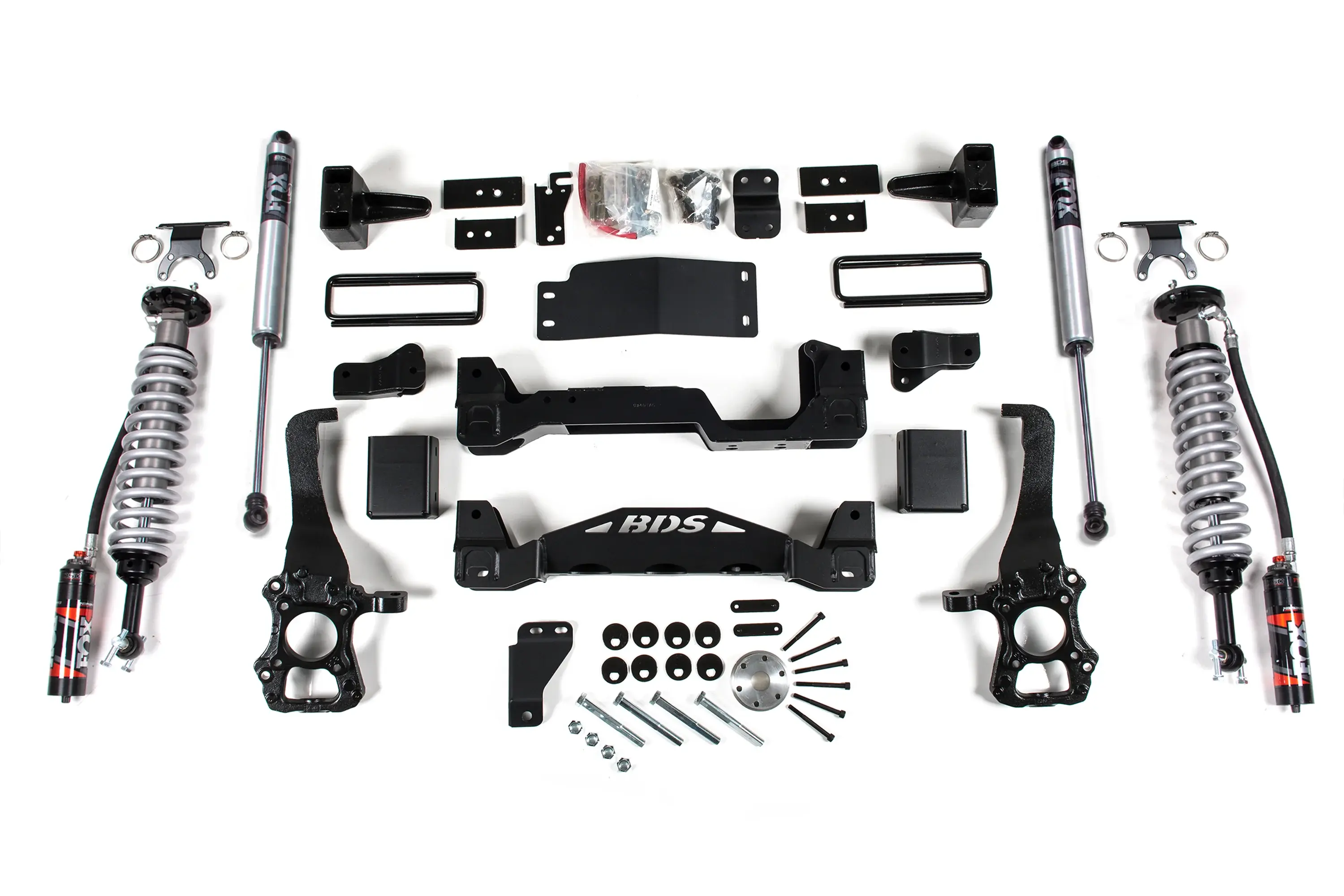 BDS 4 Inch Lift Kit | FOX 2.5 Performance Elite Coil-Over | Ford F150 (15-20) 4W