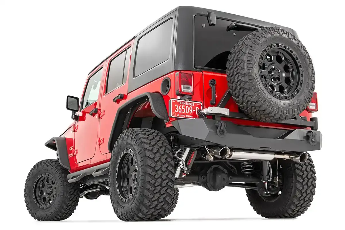 Rear Bumper Rock Crawler | Tire Carrier | Jeep Wrangler JK/Wrangler Unlimited (0