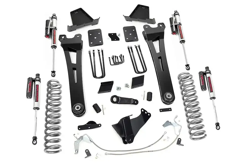 6 Inch Lift Kit Ford Super Duty (11-14) W/ Adjustable Vertex Shocks