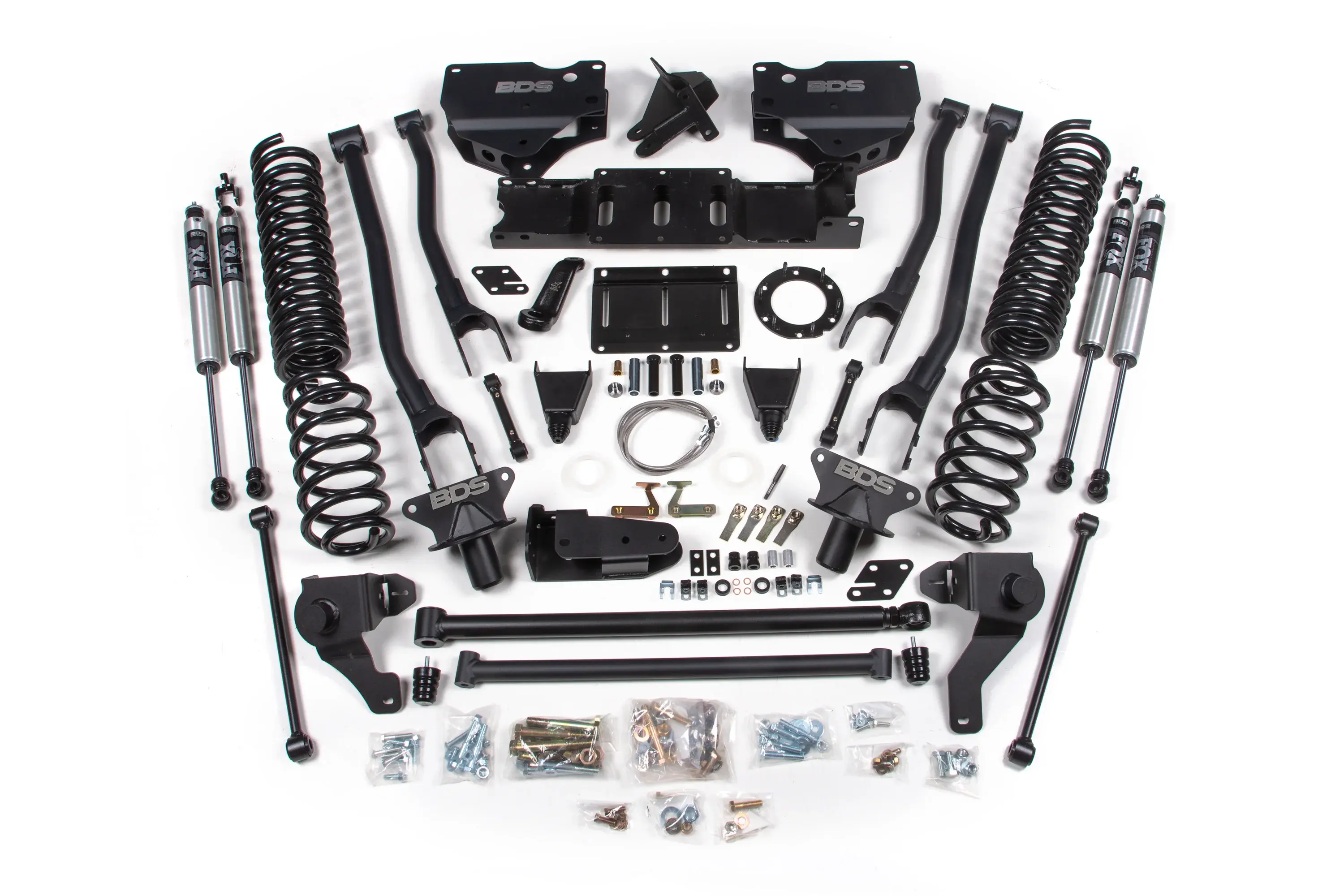 BDS 8 Inch Lift Kit W/ 4-Link | Ram 2500 (19-24) 4WD | Diesel Nitro Shocks