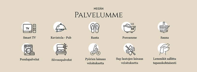 Palvelut huvila