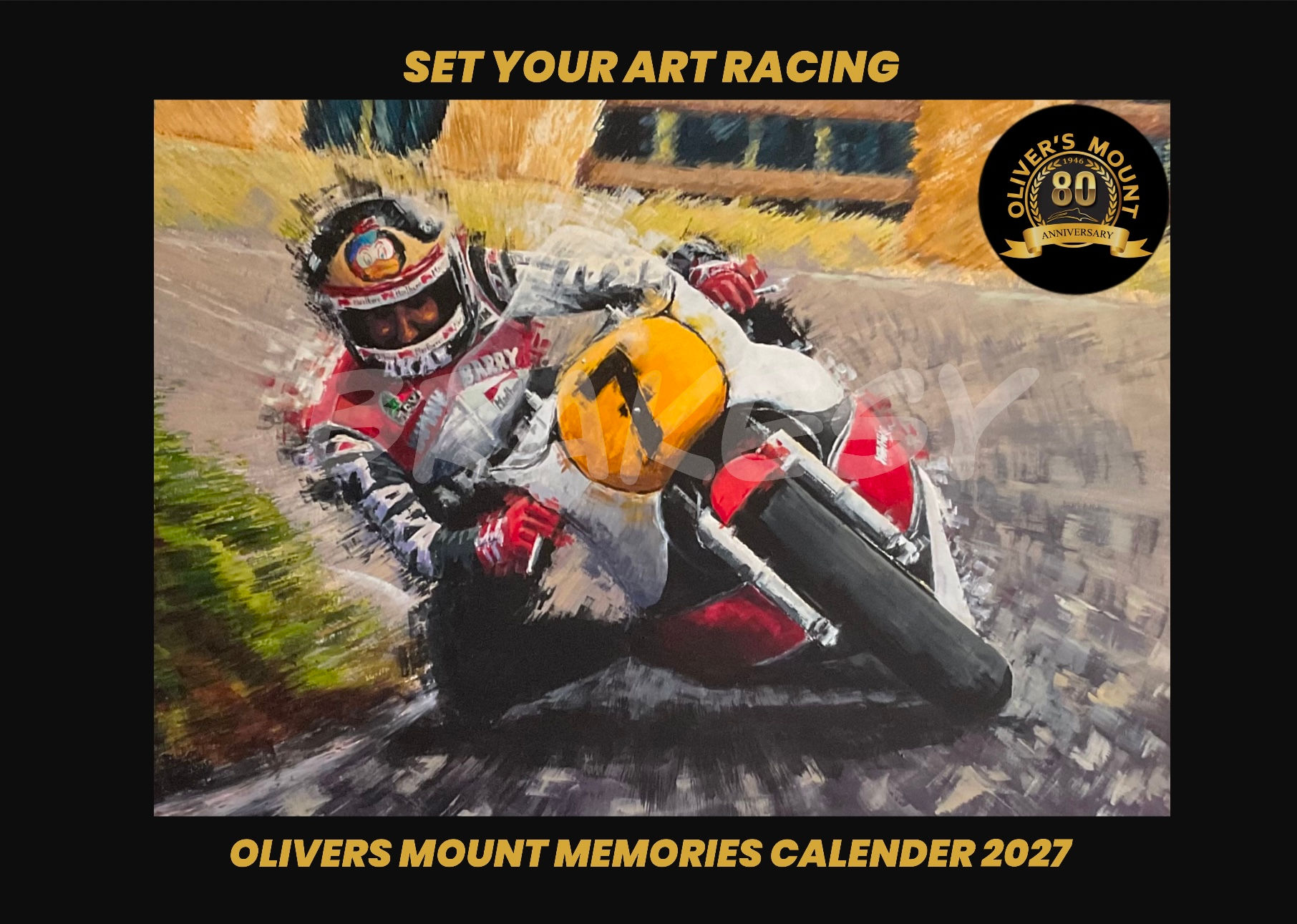 Olivers Mount Memories Calendar 2027 by Set Your Art Racing