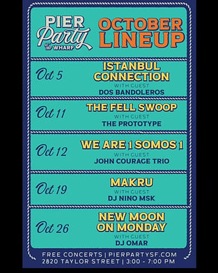 New Moon on Monday Duran Duran Tribute Fishermans Wharf Poster