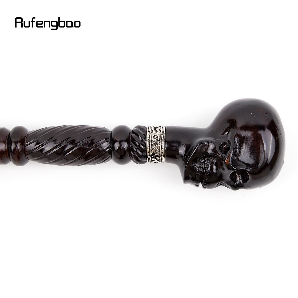 Thumbnail: Warlock's Skull Walking Stick