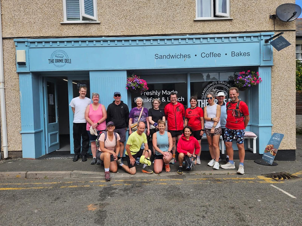 Saturday social at the Orme Deli - July 2026
