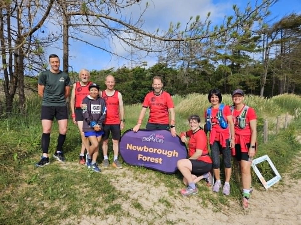 Club away weekend at parkrun