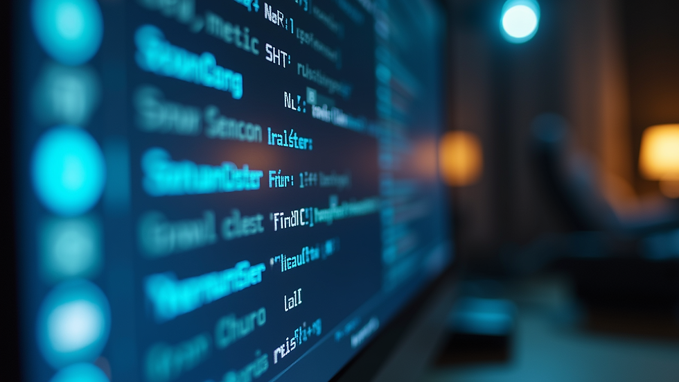 Close-up view of a computer screen showing a background check report