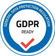 GDPR icon showing compliant european background check in
